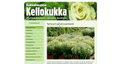 Desktop Screenshot of kellokukka.fi